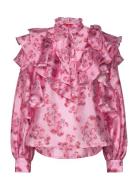 Sylviacras Blouse Pink Cras