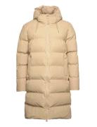 Alta Long Puffer Jacket W3T4 Cream Rains