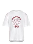 Printed Cotton-Blend T-Shirt White Mango