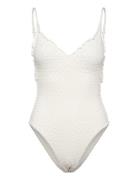 Daydreamer V Neck Piece White Seafolly