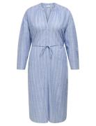Carcattalina 3/4 Blk Dress Yd Wvn Blue ONLY Carmakoma
