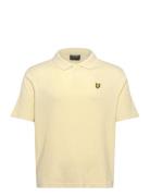 Crepe Polo Shirt Yellow Lyle & Scott