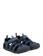 Sandals Hiking W. Toe Cap Blue Color Kids