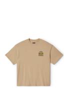 Drayton Hw Relaxed Tee Beige Brixton