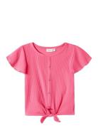 Nmffsand Ss Short Top Pink Name It