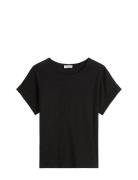 T-Shirts Short Sleeve Black Marc O'Polo