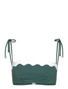 Gia Ric Rac Bustier Bandeau Green Seafolly