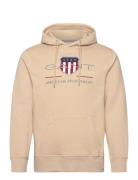 Reg Archive Shield Hoodie Beige GANT