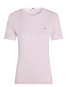 Slim Cody C-Nk Ss Pink Tommy Hilfiger