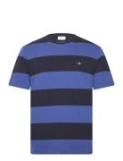 Bar Stripe Ss T-Shirt Navy GANT