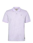 Melange Regular Fit Polo Purple Scotch & Soda