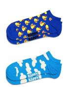 2-Pack Rubber Duck Low Sock Blue Happy Socks