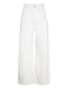 High-Rise Balloon Jeans White Mango