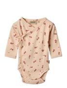 Body Wraparound L/S Chia Beige Wheat