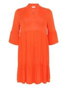 Kcmariana Ami Dress Orange Kaffe Curve
