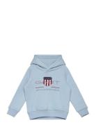 Archive Shield Raglan Hoodie Blue GANT