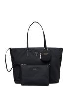 Eco Gemma Large Tech Tote Black GUESS