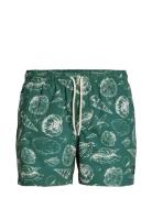 Jpstmaui Jjswim Mature Aop Akm Sn Green Jack & J S