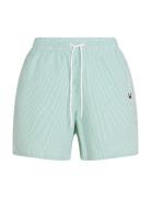 Medium Drawstring Stripe Green Tommy Hilfiger