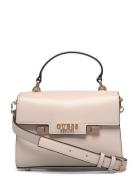 Eco Aldith Mini Top Hndle Flap Beige GUESS