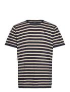 Thomas Knitted Striped T-Shirt Patterned Clean Cut Copenhagen