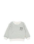 Sweat Shirt Drop Shoulder Green Petit Piao