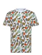 Juicy Aop O-Neck Tee S/S Patterned Lindbergh