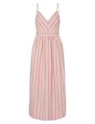 Yasmivu Strap Long Dress S. Pink YAS