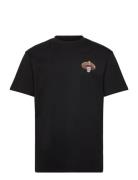 Guzman Dead Diners T-Shirt Black Santa Cruz