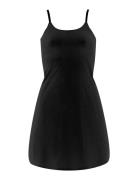 Seamless Slip Dress Black Missya