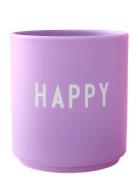 Favourite Cups - Danish Words Purple Design Letters