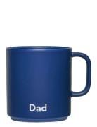 Vip Favourite Cup With Handle Navy Design Letters