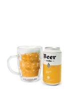 Beer Socks Lager Yellow Luckies Of London