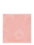 Unikko Mini Towel 32X32Cm Pink Marimekko Home