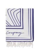 Starfish Printed Beach Scarf White Lexington Clothing