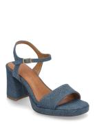 Women Sandals Blue Tamaris