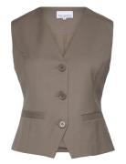 Kasaundra Vest Brown Noella