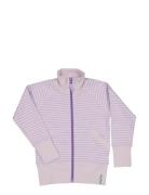 Zip Sweater Purple Geggamoja