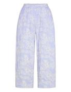 Flowercras Pants Blue Cras