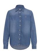 Reg Denim Shirt Blue GANT