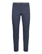 Aop Superflex Chino Pants Navy Lindbergh