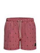 Jpstmaui Jjswim Mini Stripe Akm Sn Red Jack & J S