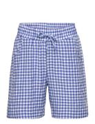 Ruutu Shorts Blå 128 Blue Ma-ia Family