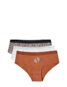 Jackie Lace - 3 Shorties Brown Etam