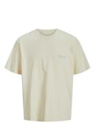 Jorhydra Photo Tee Ss Crew Neck Cream Jack & J S