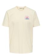 Onsita Ss Reg Tee Cream ONLY & SONS