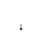 St Drop Charm Purple Design Letters