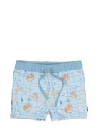 Swim Pant Uv Aop Recycled Blue Mikk-line