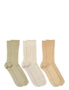 Julie Glitter Socks 3-Pack Patterned Mp Denmark