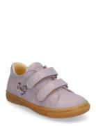 Shoes - Flat - With Velcro Purple ANGULUS
